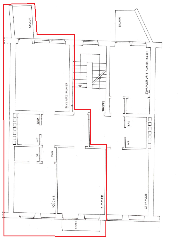 Wohnungsplan